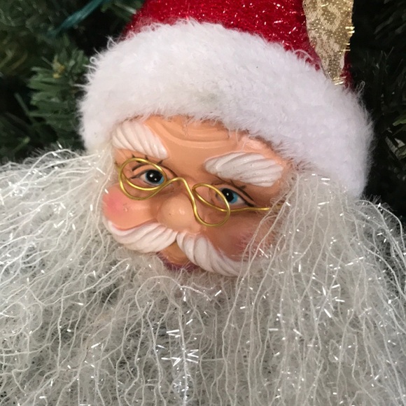 Rare Vintage 14”Large Santa Christmas Ornament - Picture 8 of 8